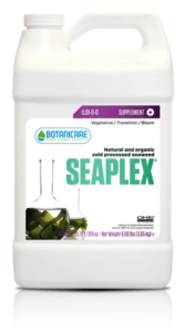 Seaplex, our OMRI listed cold processed seaweed product is highly effective when used in any of the applications mentioned above. 