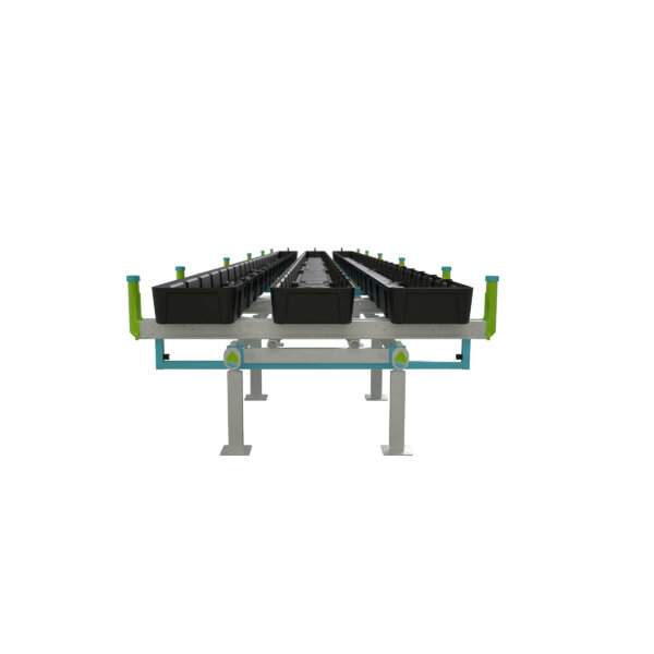 4ft Slide bench front view