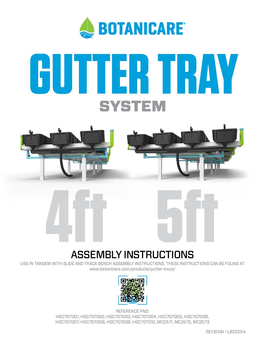 Gutter Tray Instruction Manual